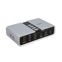 StarTech.com 7.1ch対応USB接続外付けサウンドカード S/PDIF対応 ICUSBAUDIO7D 1個（直送品）