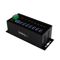 StarTech.com 7ポート産業用USB 3.0ハブ ESD保護/350Wサージ保護 ST7300USBME 1個（直送品）