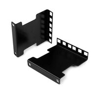 StarTech.com 2U サーバーラック奥行き調整ブラケット 奥行きを10cm増減 RDA2U 1個(2個) 65-1897-94（直送品）