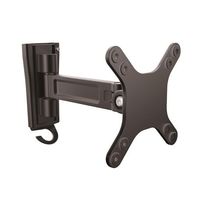 1面液晶モニターアーム/壁面固定方式/VESA規格34インチディスプレイ対応/シングルスイベル式アーム ARMWALLS 1個（直送品）