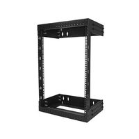 StarTech.com 15U 壁掛け対応サーバーラック 奥行き可変 RK15WALLOA 1個 65-1904-43（直送品）