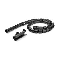 StarTech.com ケーブルまとめ スパイラルチューブ 2.5m 直径45mm CMSCOILED4 1個 65-1909-90（直送品）