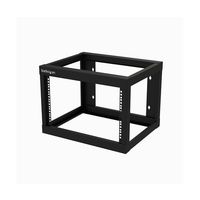 19インチ サーバーラック/6U/2ポスト/壁掛けタイプ/取付奥行46cm/オープンフレームラック RK619WALLO 1個（直送品）