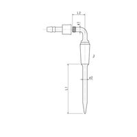 旭製作所 キャピラリー曲管 ウォーターコネクター仕様 3387