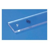 広島 エース定規 (長さ1m 厚10mm) 83-11 1本 61-9677-79（直送品）