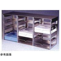 CryoBoxes用フリーザーラック(縦型) 9段 83×84×502mm DS5035-0009 1個（直送品）