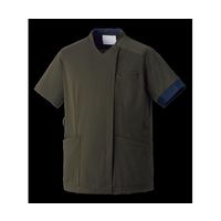 オンワード &COLOR サイドファスナースクラブ(男女兼用)カーキ S HS-8076 1枚 65-5685-44　スクラブ（直送品）