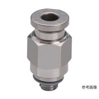 日本ピスコ 耐腐蝕用SUS316ワンタッチ継手 チューブフィッティングSUS316 ストレート SSPC6-M5 1個 67-2267-27（直送品）