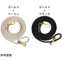 スリーアール ストラップホルダー(ゴールド×ブラック) 3R-STH01GDBK 1個 67-2515-68（直送品）