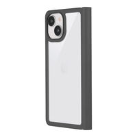 LEPLUS NEXT iPhone 15/14  軽量・背面クリアフラップケース LN-IM23AMEBK 1個（直送品）