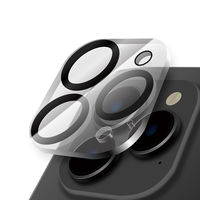 MSソリューションズ iPhone 15 Pro/ Pro Max レンズ保護ガラスレンズ一体型LN-IP23FGLEN