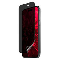 MSソリューションズ iPhone 15 Pro 保護フィルム 覗き見防止180° LN-IP23FLN 1個