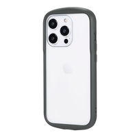 LEPLUS NEXT iPhone 15 Pro 耐衝撃ハイブリッドケース  LN-IP23PLCGY 1個（直送品）