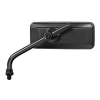 タナックス AVAー104ー10 リトラミラー 10mm ブラック 1セット(2個)（直送品）