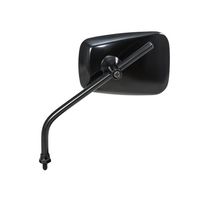 AーZ AZー104ー8 エーゼットミラー 8mm (ブラック) 1セット(2個)（直送品）