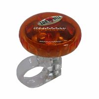 東京ベル製作所 ベル TBー898 ジュエリーベル オレンジ/シルバー 23408984 1セット(3個)（直送品）