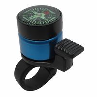 東京ベル製作所 ベル TBーNC1 ミニコンパス アルマイトブルー 23410055 1セット(4個)（直送品）