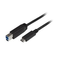 StarTech.com USBーC ー USBーB ケーブル 2m オス/オス USB 3.0準拠 USB315CB2M 1個（直送品）