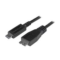 USBーC ー Micro B 変換ケーブル 0.5m オス/メス USB 3.1(10Gbps)対応 USB31CUB50CM 1個（直送品）