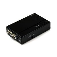 VGA ー コンポジット(RCA)/S端子ダウンスキャンコンバーター パソコンモニタ出力をテレビへ入力 VGA2VID 1個（直送品）