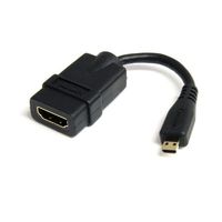 マイクロ HDMI ー 変換アダプタ/ハイスピード Micro 1.4/4K30Hz/マイクロ タイプD オス メス HDADFM5IN（直送品）