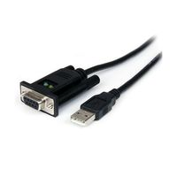 StarTech.com 1ポートUSB ー RS232Cシリアル変換クロスケーブル ICUSB232FTN 1個 65-1893-43（直送品）