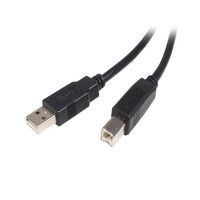 StarTech.com USB 2.0ケーブル 1m AーB オス/オス USB2HAB1M 1個 65-1913-65（直送品）
