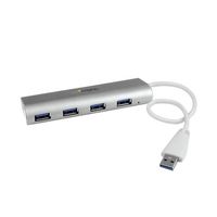 StarTech.com 4ポートUSB 3.0ハブ 4x USBーA ST43004UA 1個 65-1896-41（直送品）