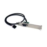 60cm M/B内部USBピンヘッダ(10ピン)ーRS232Cシリアル変換アダプタ(スロットカバー付) ICUSB232INT1 1個（直送品）