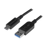 StarTech.com USBーA ー USBーC 変換ケーブル 1m USB31AC1M 1個 65-1895-39（直送品）
