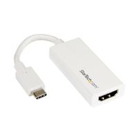StarTech.com USB TypeーC ー HDMI変換ディスプレイアダプタ ホワイト CDP2HDW 1個 65-1895-66（直送品）