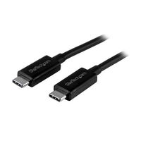 StarTech.com USBーC ケーブル 1m USB 3.1(10Gbps)対応 USBーIF認証取得 USB31CC1M 1個（直送品）