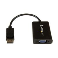 StarTech.com DisplayPort ー VGA変換アダプタ オーディオ対応 DP2VGAA 1個 65-1895-95（直送品）