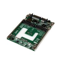StarTech.com デュアルmSATA SSD ー 2.5インチ SATA変換アダプタ基板 RAID対応 25SAT22MSAT 1個（直送品）