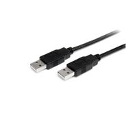 StarTech.com 1m USB 2.0 ケーブル(A ー A コネクタ)オス/オス USB2AA1M 1個 65-1898-78（直送品）