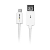 Lightning ー USBケーブル 3m ホワイト Apple MFi認証 iPhone/ iPad対応 USBLT3MW 1個（直送品）