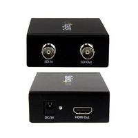 StarTech.com SDI ー HDMIコンバーター 3G HDMIアダプタ SDIデイジーチェーンポート搭載 SDI2HD 1個（直送品）