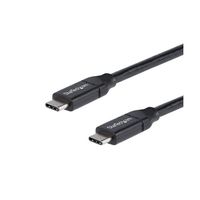 USB 2.0 TypeーC ケーブル 1m 給電充電対応(最大5A) USBーIF認証済み USB2C5C1M 1個（直送品）