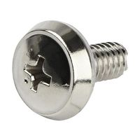 StarTech.com 12ー24 ラックマウントネジ 50個パック ニッケルメッキ CABSCRWS1224 1個(50個)（直送品）