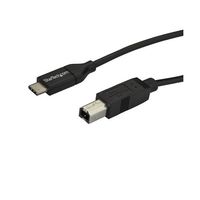StarTech.com USBーC ー USBーBケーブル 2m USB 2.0準拠 オス/オス USB2CB2M 1個（直送品）