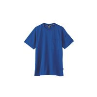 ジーベック 制電半袖Tシャツ ロイヤルブルー S 6044ー46ーS 6044 1着（直送品）