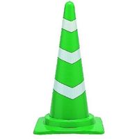 トーアン スコッチコーン 緑/白反射 H700 33ー102A 33-102A 1セット(25個)（直送品）