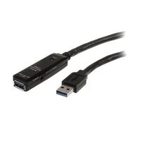 StarTech.com USB 3.0 アクティブリピーターケーブル 10m TypeーA(オス/メス) USB3AAEXT10M 1個（直送品）