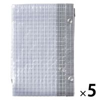 現場のチカラ 透明糸入りシート 1.8×2.7m TIAS1827 1セット（5枚入） オリジナル