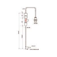 東京硝子器械 TGK Fine 極細pHガラス複合電極 GRー1000S 000-65-35-07 1本 189-2308（直送品）