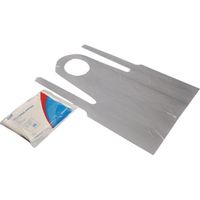 東京硝子器械 TGK 胸当エプロン R94110 100枚入 509-87-04-11 1箱(100枚) 185-9750（直送品）