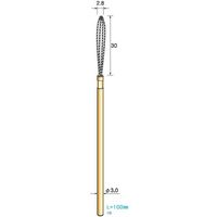 アルゴファイルジャパン アルゴファイル ツイストワイヤーラップ φ2.8X30 φ3軸 リング BM2833R 1本 401-9186（直送品）