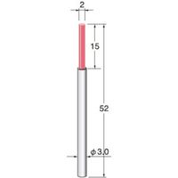 アルゴファイルジャパン アルゴファイル ファイバーストーンブラシ φ2X15軸 φ3.0 52L BM2030F 1本 402-1750（直送品）