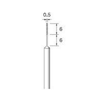 アルゴファイルジャパン アルゴファイル 電着CBNボラゾン #325 φ0.5X6X6 φ3.0軸 ED405LN 1本 402-1088（直送品）