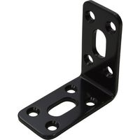 八幡ねじ YAHATA 補助金具 黒 KLー12 4979874870377 1個 425-6235（直送品）